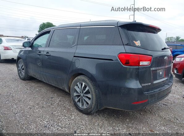 KNDMC5C14H6325415 2017 KIA SEDONA Gray უკანა მარცხენა