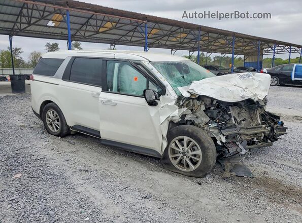 KNDNB4H30N6060225 2022 KIA CARNIVAL White Передня права чверть