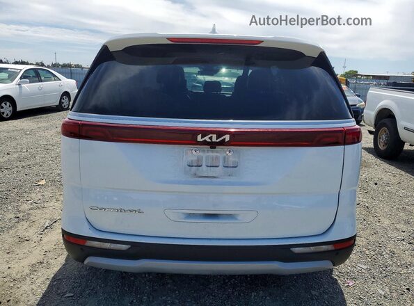 KNDNB4H36N6170177 2022 KIA CARNIVAL White 