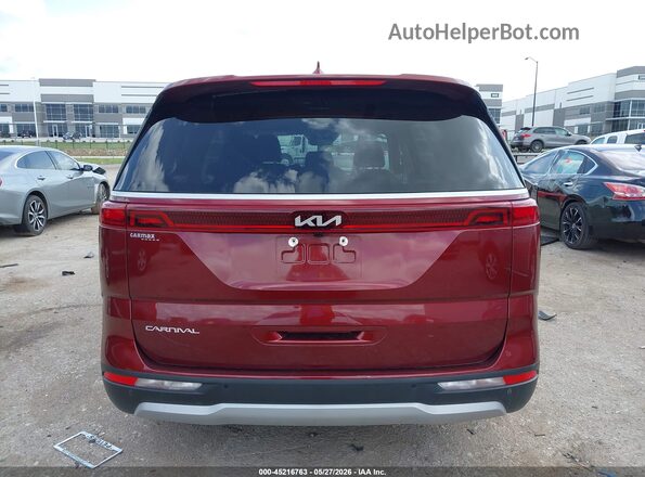 KNDNB4H38P6237378 2023 KIA CARNIVAL MPV Red 