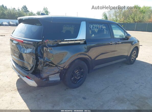 KNDNB5K33S6484640 2025 KIA CARNIVAL MPV Black Задня права чверть