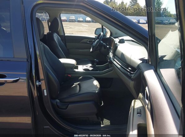 KNDNB5K33S6484640 2025 KIA CARNIVAL MPV Black Вид салону спереду