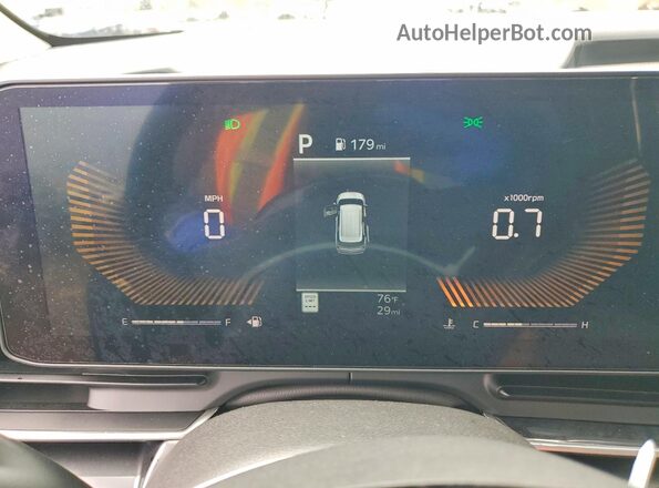 KNDNB5K35T6598768 2026 KIA CARNIVAL Black Instrument cluster view
