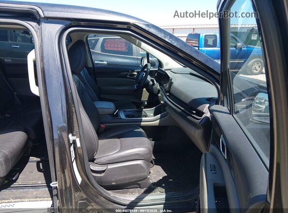 KNDNB5K3XS6530075 2025 KIA CARNIVAL MPV Black Front interior view