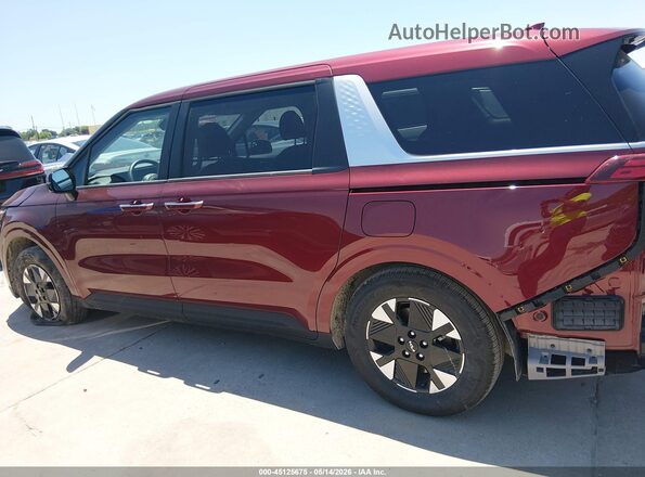 KNDNB5KA3T6130830 2026 KIA CARNIVAL MPV HYBRID Темно-бордовый Вид щитка приборов