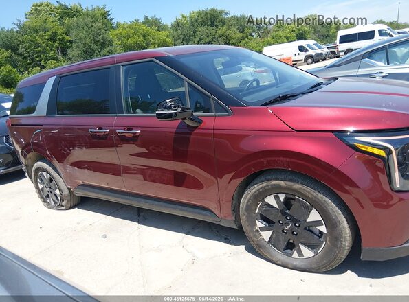 KNDNB5KA3T6130830 2026 KIA CARNIVAL MPV HYBRID Темно-бордовый Вид панели приборов