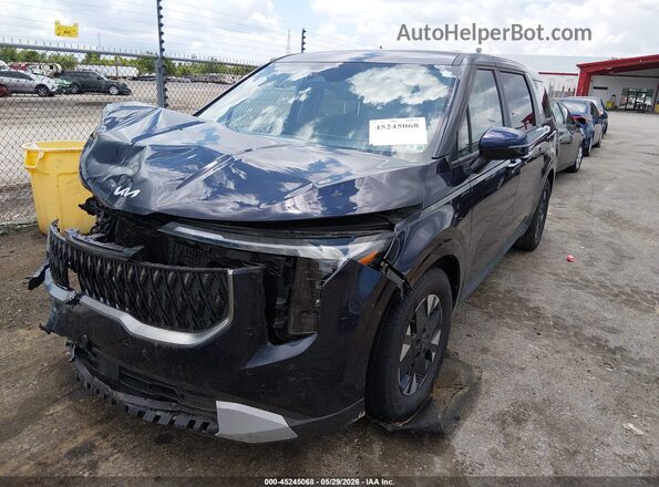 KNDNB5KA8S6077251 2025 KIA CARNIVAL MPV HYBRID Blue Передня ліва чверть