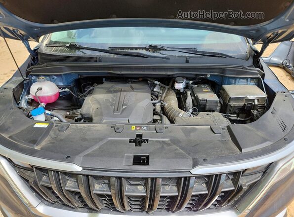 KNDNC5H3XR6404104 2024 KIA CARNIVAL Blue Widok komory silnika