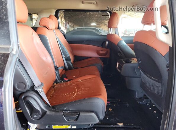 KNDNC5K36S6467053 2025 KIA CARNIVAL Blue Vista interior trasera