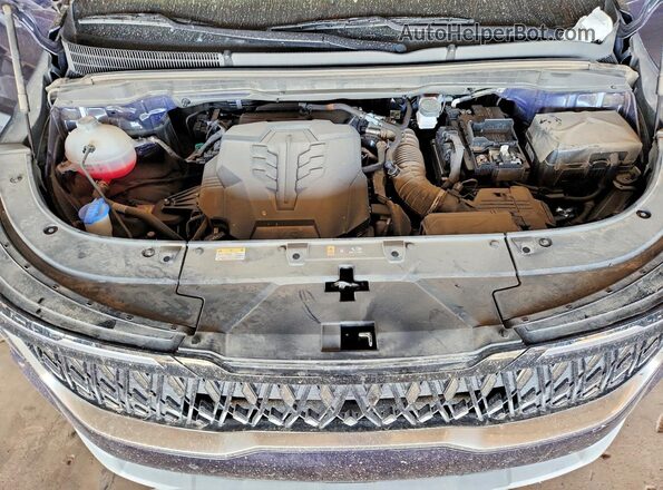 KNDNC5K36S6467053 2025 KIA CARNIVAL Blue Vista del compartimento del motor