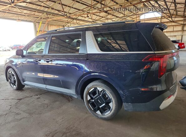 KNDNC5K36S6467053 2025 KIA CARNIVAL Blue Trasero izquierdo