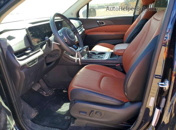 KNDNC5K36S6467053 2025 KIA CARNIVAL Blue Vista interior delantera