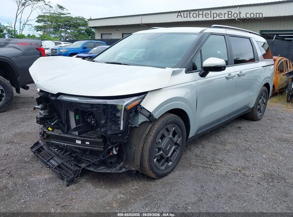 KNDNC5KA2T6092598 2026 KIA CARNIVAL MPV HYBRID Silver Передня ліва чверть
