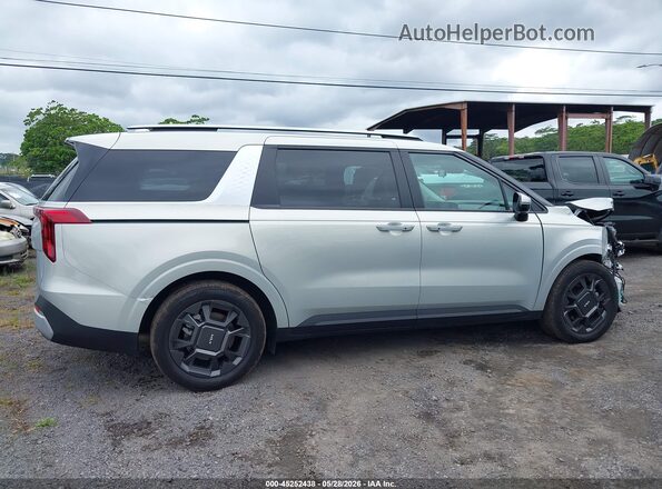 KNDNC5KA2T6092598 2026 KIA CARNIVAL MPV HYBRID Silver Панорамний вид салону 360°