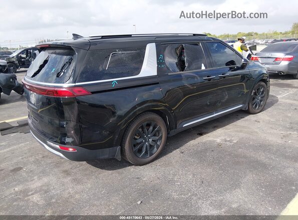 KNDNE5H30N6079662 2022 KIA CARNIVAL MPV Черный Задняя правая четверть