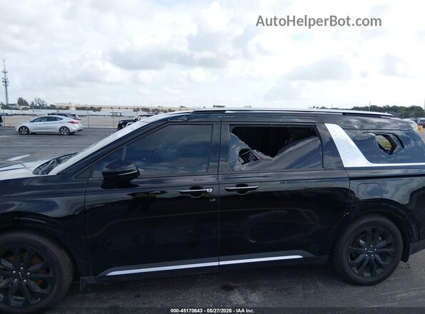 KNDNE5H30N6079662 2022 KIA CARNIVAL MPV Черный Вид спереди