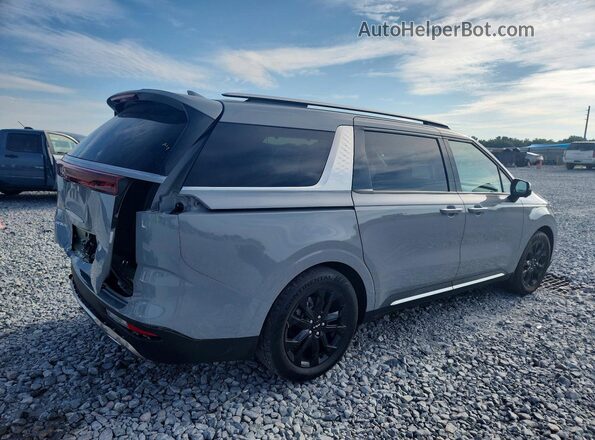 KNDNE5H30P6276091 2023 KIA CARNIVAL Серый Задняя правая четверть