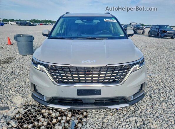 KNDNE5H30P6276091 2023 KIA CARNIVAL Серый Вид спереди