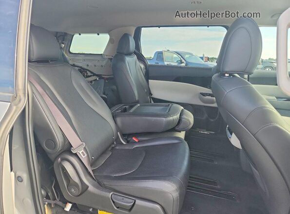 KNDNE5H30P6276091 2023 KIA CARNIVAL Серый Вид задней части салона