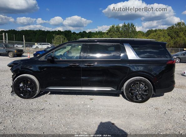 KNDNE5H30P6298477 2023 KIA CARNIVAL MPV Черный Панорамный вид салона 360°
