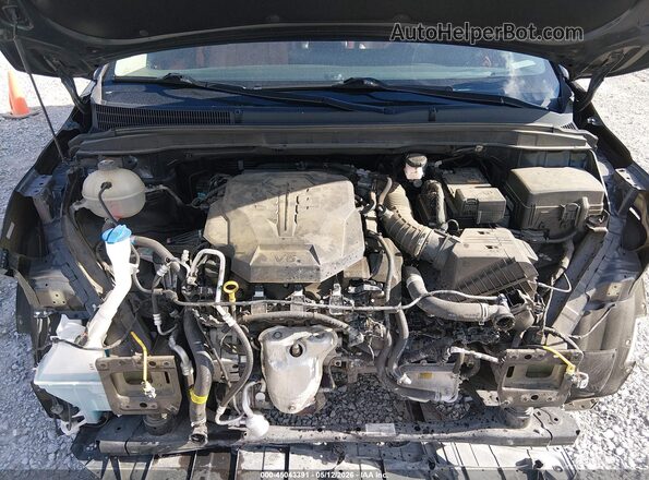KNDNE5H30P6298477 2023 KIA CARNIVAL MPV Черный Вид сзади