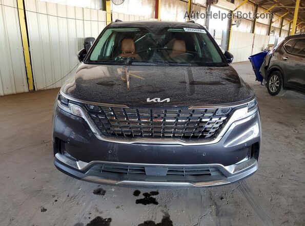 KNDNE5H32R6344300 2024 KIA CARNIVAL Charcoal Դիմացի տեսք