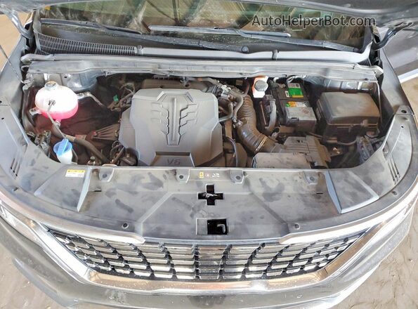 KNDNE5H32R6344300 2024 KIA CARNIVAL Charcoal Շարժիչի բաժամունքի տեսք