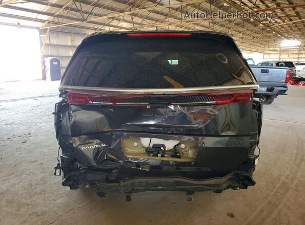 KNDNE5H32R6344300 2024 KIA CARNIVAL Charcoal Հետևի տեսք