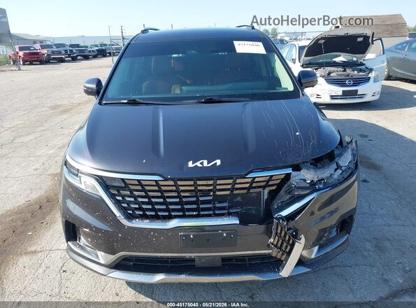 KNDNE5H35N6135028 2022 KIA CARNIVAL MPV Black Instrument cluster view