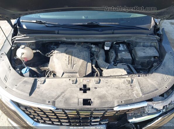 KNDNE5H35N6135028 2022 KIA CARNIVAL MPV Black Rear view
