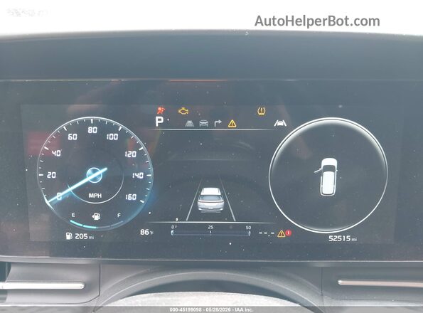 KNDNE5H37R6341621 2024 KIA CARNIVAL MPV Blue Вид задніх сидінь