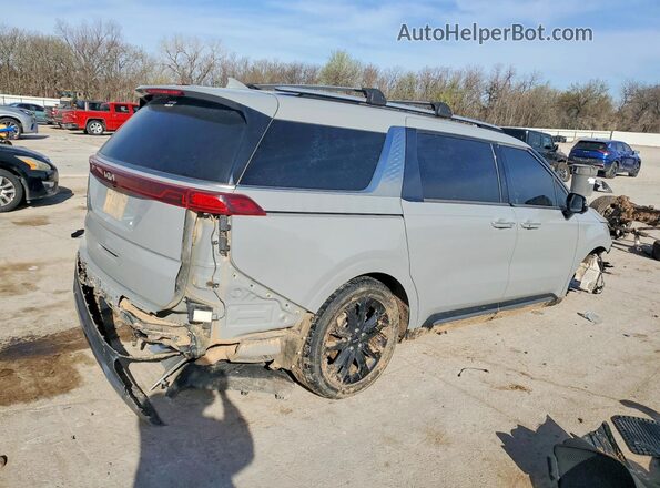 KNDNE5H37R6360749 2024 KIA CARNIVAL Silver Հետևի աջ
