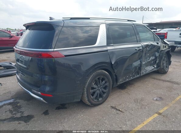 KNDNE5H3XN6099708 2022 KIA CARNIVAL MPV Черный Задняя правая четверть