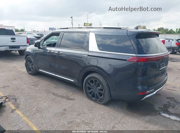 KNDNE5H3XN6099708 2022 KIA CARNIVAL MPV Черный Задняя левая четверть