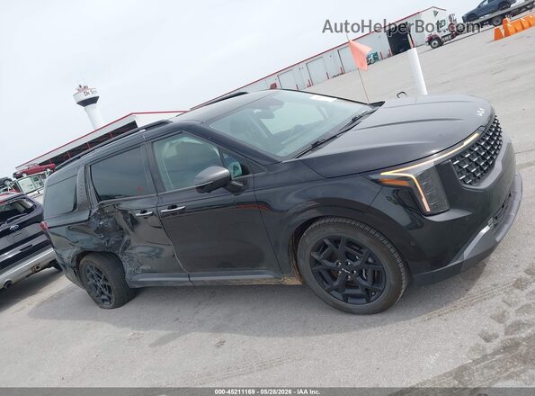 KNDNE5K37S6450854 2025 KIA CARNIVAL MPV Black Вид задньої частини салону