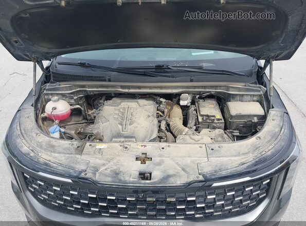 KNDNE5K37S6450854 2025 KIA CARNIVAL MPV Black Вид ззаду
