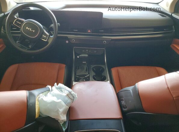 KNDNE5K37S6465595 2025 KIA CARNIVAL Серый Вид панели приборов