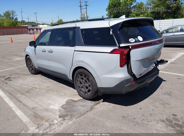KNDNE5K3XS6465607 2025 KIA CARNIVAL MPV Silver Trasero izquierdo