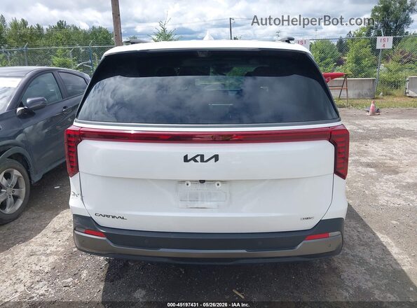 KNDNE5KA1S6054854 2025 KIA CARNIVAL MPV HYBRID White 