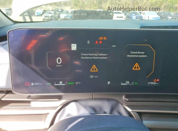 KNDNE5KA4S6050118 2025 KIA CARNIVAL Silver Vista del cuadro de instrumentos