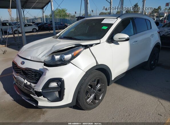 KNDP63AC2L7778304 2020 KIA SPORTAGE White Front left