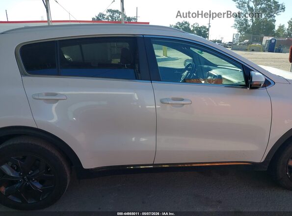 KNDP63AC2L7778304 2020 KIA SPORTAGE White Rear interior view