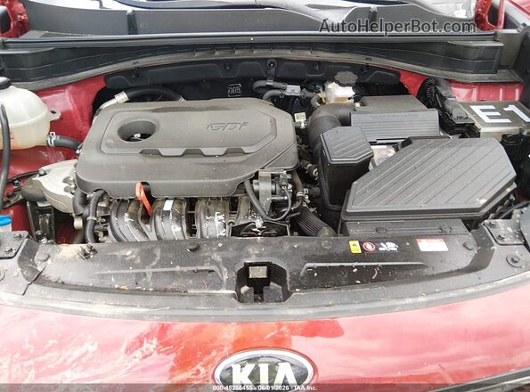 KNDP63AC2M7892207 2021 KIA SPORTAGE Red Vista trasera