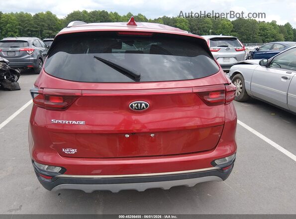 KNDP63AC2M7892207 2021 KIA SPORTAGE Red 