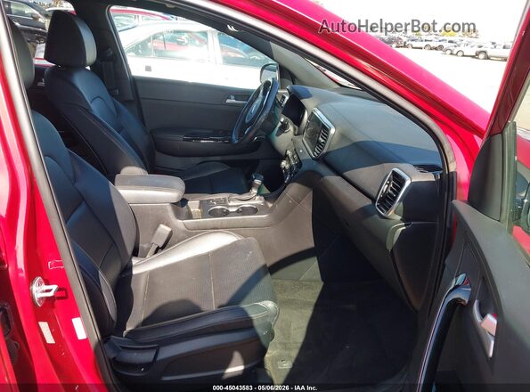 KNDP63AC5N7025031 2022 KIA SPORTAGE Red Вид салону спереду