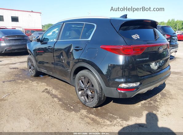 KNDP63AC6L7754832 2020 KIA SPORTAGE Black Հետևի ձախ
