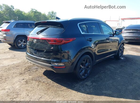 KNDP63AC6L7754832 2020 KIA SPORTAGE Black Հետևի աջ