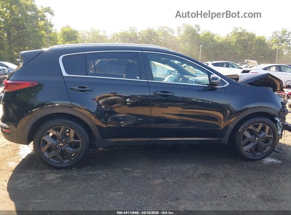 KNDP63AC6L7754832 2020 KIA SPORTAGE Black Սալոնի հետևի տեսք