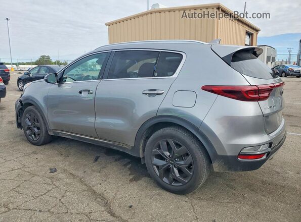 KNDP63AC8M7844758 2021 KIA SPORTAGE Серебряный Задняя левая четверть