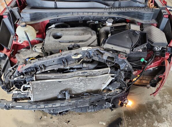 KNDP63AC9L7714731 2020 KIA SPORTAGE Maroon Widok wnętrza z tyłu